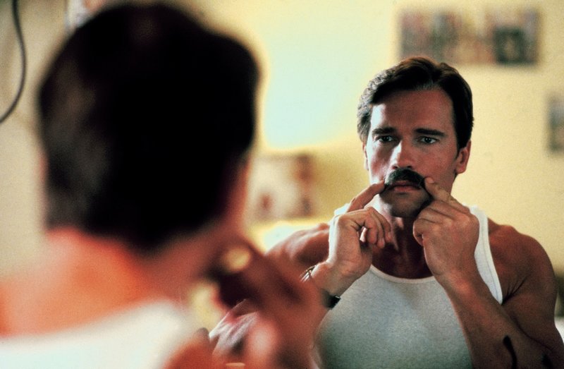 Um Zugang zu der Mafiaorganisation zu bekommen, muss Kaminsky (Arnold Schwarzenegger) unerkannt bleiben. – Bild: Studiocanal Um Zugang zu der Mafiaorganisation zu bekommen, muss Kaminsky (Arnold Schwarzenegger) unerkannt bleiben. – Bild: Studiocanal