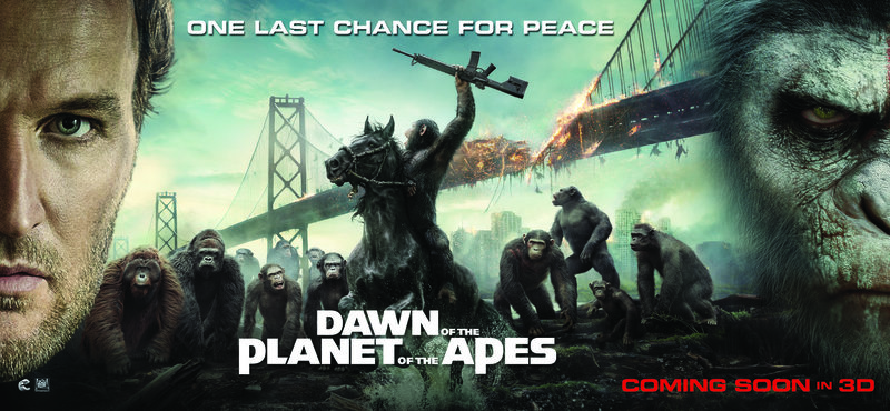 PLANET DER AFFEN: REVOLUTION - Plakat – Bild: 2014 Twentieth Century Fox Film Corporation. All rights reserved. Lizenzbild frei PLANET DER AFFEN: REVOLUTION - Plakat – Bild: 2014 Twentieth Century Fox Film Corporation. All rights reserved. Lizenzbild frei
