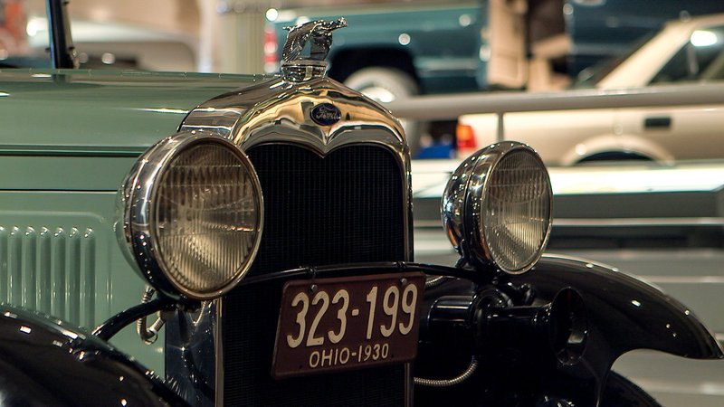 „Ford Modell A“ im Ford-Museum in Detroit. – Bild: ZDF und ORF/​Geyrhalter Film