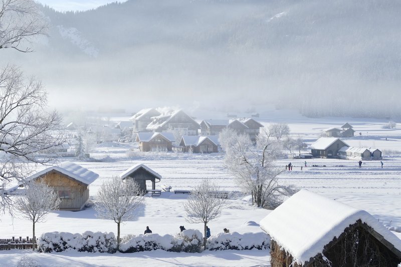 Winter/​Dorf – Bild: CC0 Creative Commons