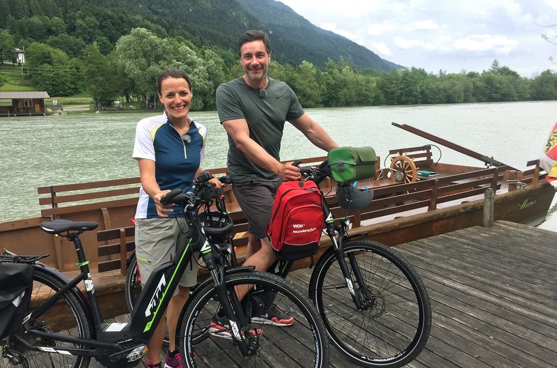 Wunderschön 222 Mit dem EBike durch die Alpen von