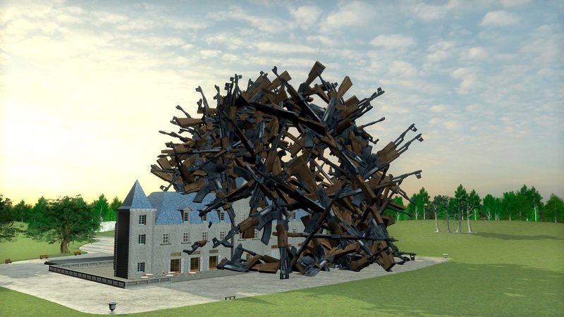 Basierend auf der gleichnamigen Web-Serie für „ARTE Creative“, erzählt Benjamin Nuel in der absurden Komödie vom Ende der Welt, von Terroristen und Polizisten, die aus einem Computerspiel entkommen sind. – Bild: ARTE France / © Lardux Films Basierend auf der gleichnamigen Web-Serie für „ARTE Creative“, erzählt Benjamin Nuel in der absurden Komödie vom Ende der Welt, von Terroristen und Polizisten, die aus einem Computerspiel entkommen sind. – Bild: ARTE France / © Lardux Films