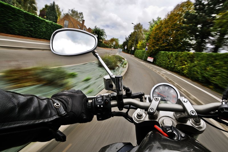 motorrad, road, beschleunigen, rückspiegel , – Bild: CC0 Public Domain