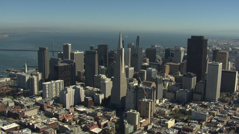 San Francisco gilt als Hochburg der Technologiebranche. Die Stadt ist als zukunftsweisende Hightech-Metropole Sitz vieler aufstrebender Start-up-Unternehmen. – Bild: ZDF und Unbekannt.