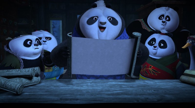 Kung Fu Panda Die Tatzen des Schicksals S01E08 Geheime Wege (Secrets