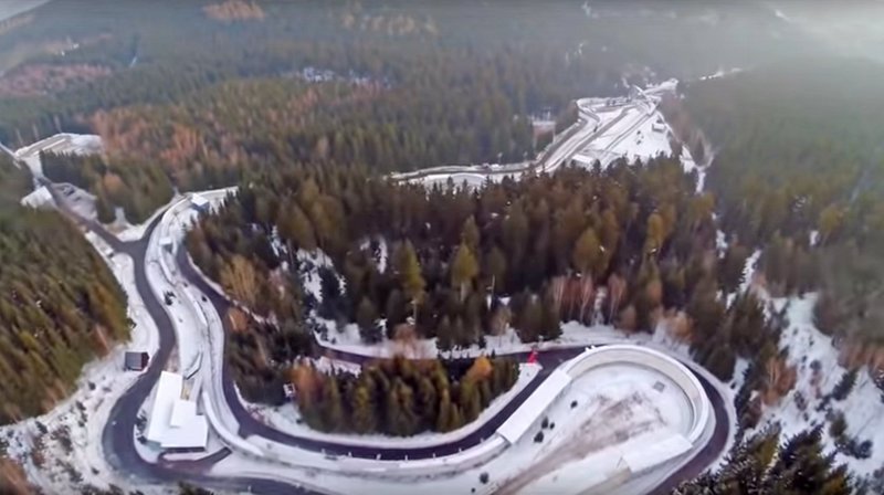 Bobbahn Altenberg – Bild: phoenix/MDR Bobbahn Altenberg – Bild: phoenix/MDR