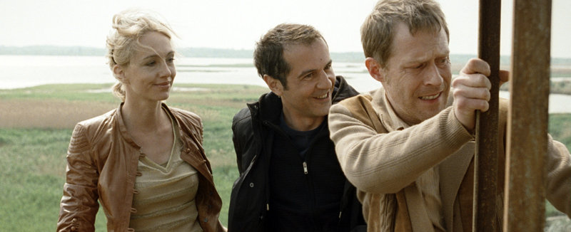 Ursina Lardi (Eva), Merab Ninidze (Thomas), Andreas Lust (Heinrich). – Bild: ORF Ursina Lardi (Eva), Merab Ninidze (Thomas), Andreas Lust (Heinrich). – Bild: ORF