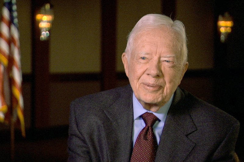 Der ehemalige US-Präsident Jimmy Carter im Interview. – Bild: BR /​ © Jim Brown Productions/​PSB Records, Inc./​Courtesy from Free to Rock footage/​PSB Records