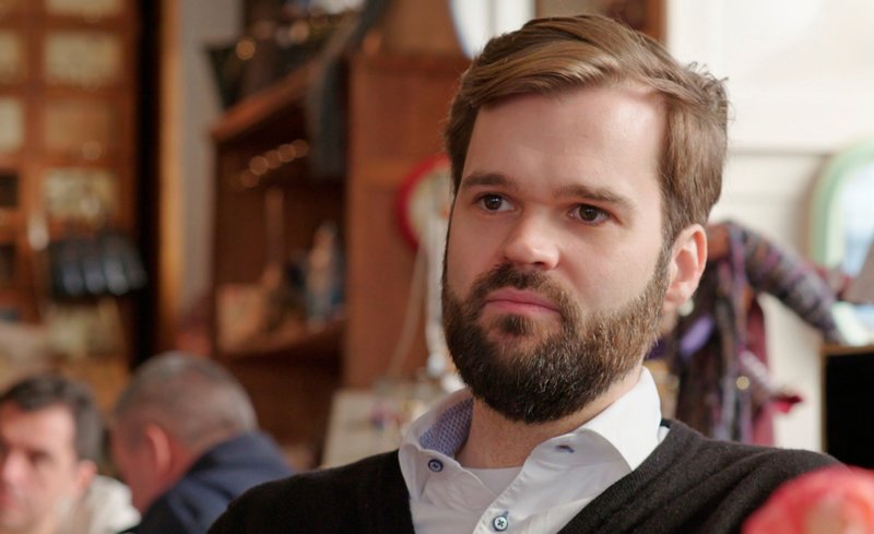 Frank Sauer von der Universität der Bundeswehr München ist Kritiker der Killer-Roboter. – Bild: ZDF und SWR