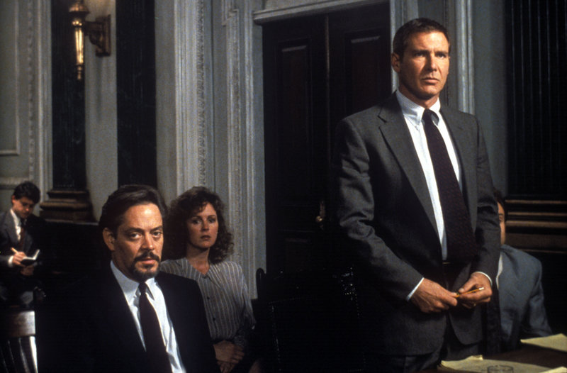 Uznany za niewinnego (Presumed Innocent) film sensacyjny, USA 1990 fot. TVN / Warner Bros Harrison Ford, Raul Julia – Bild: fot. TVN / Warner Bros Uznany za niewinnego (Presumed Innocent) film sensacyjny, USA 1990 fot. TVN / Warner Bros Harrison Ford, Raul Julia – Bild: fot. TVN / Warner Bros