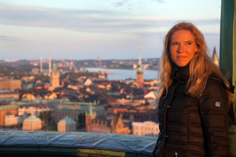 Liza Marklund in Stockholm. – Bild: ORF Liza Marklund in Stockholm. – Bild: ORF