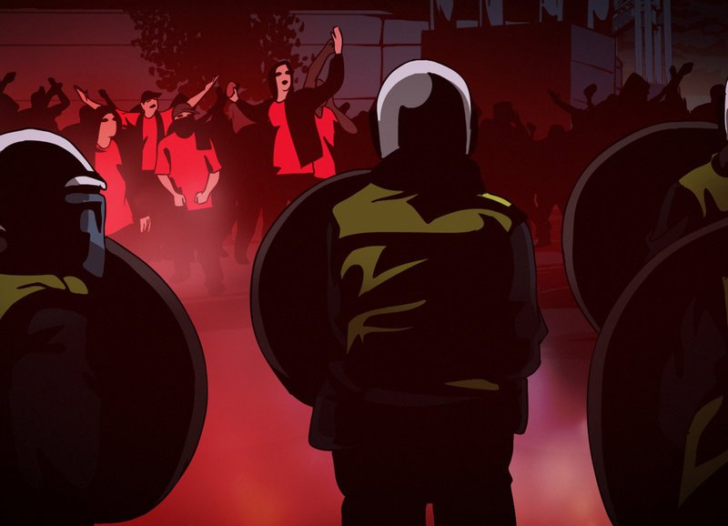 I Love Hooligans Konfrontation – Bild: SRF2