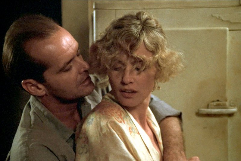 Wo Liebe im Verbrechen endet: Frank Chambers (Jack Nicholson) und die verheiratete Cora Papadakis (Jessica Lange). – Bild: ZDF /​ © Sven Nykvist