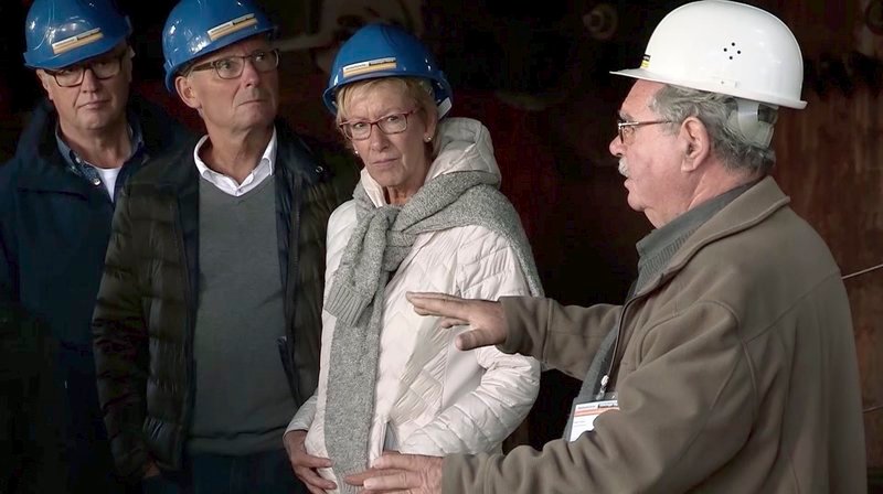 Detlef Thieser, der ehemalige Hüttenschlosser als Fremdenführer im Weltkulturerbe – Bild: SR/Sven Rech / SR-Kommunikation Detlef Thieser, der ehemalige Hüttenschlosser als Fremdenführer im Weltkulturerbe – Bild: SR/Sven Rech / SR-Kommunikation