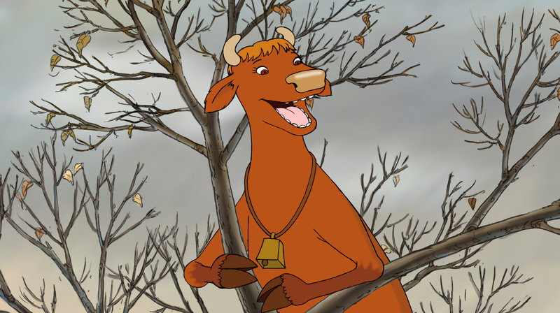  Foto zu Mama Muh und die Krähe S01E10: Mama Muh baut ein Baumhaus 