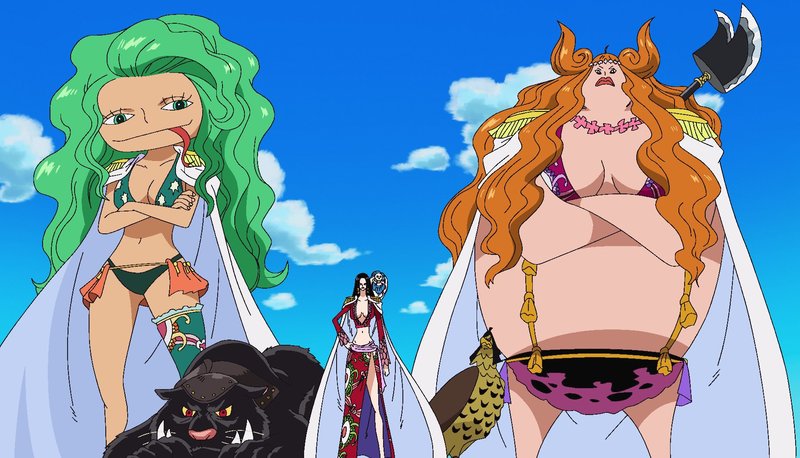 One Piece 410 Niemand Kann Ihr Widerstehen Piratenkaiserin Hancock Everyone S Drunk On Love Pirate Empress Hancock Fernsehserien De