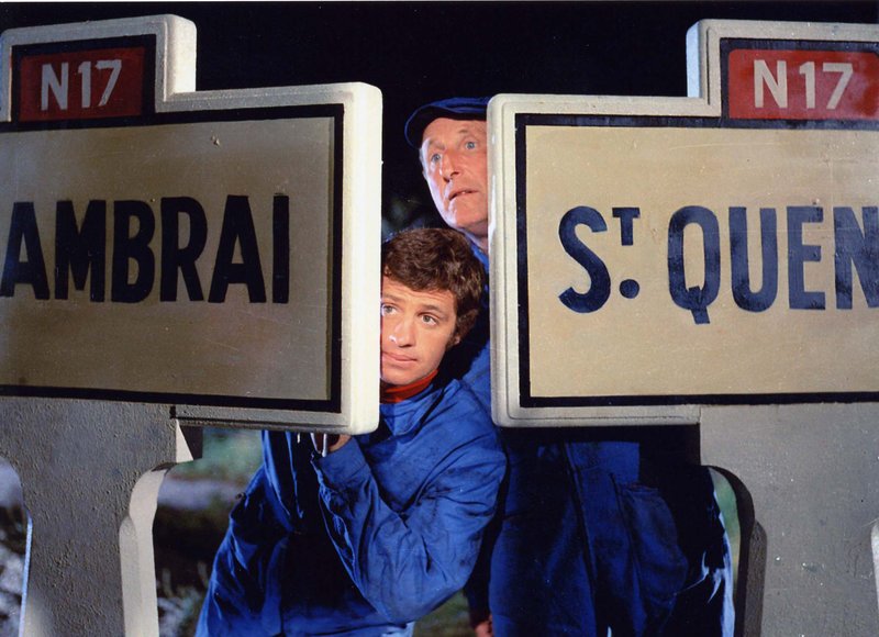 Bourvil as Anatole and Jean-Paul Belmondo as Arthur Lespinasse. – Bild: Studiocanal GmbH