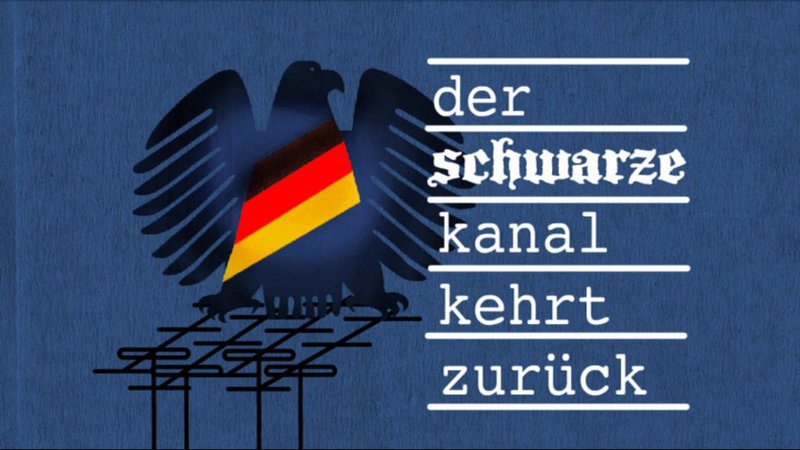 Der schwarze Kanal kehrt zurück – Bild: ZDF und Jutta Melsheimer; Bildbad Der schwarze Kanal kehrt zurück – Bild: ZDF und Jutta Melsheimer; Bildbad