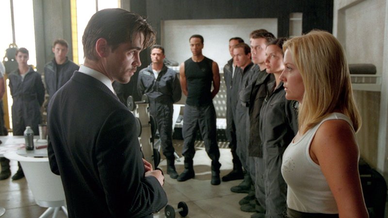 Danny Witwer (Colin Farrell, li.); Evanna (Jessica Capshaw, re.)Danny Witwer (Colin Farrell, li.); Evanna (Jessica Capshaw, re.) – Bild: RTL 2 Danny Witwer (Colin Farrell, li.); Evanna (Jessica Capshaw, re.)Danny Witwer (Colin Farrell, li.); Evanna (Jessica Capshaw, re.) – Bild: RTL 2