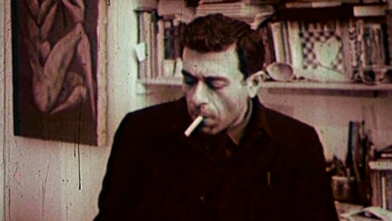 Der berühmte, iranische Maler und Bildhauer Bahman Mohassess, der Ende der 60er Jahre ins selbst gewählte Exil verschwand – Bild: ARTE France