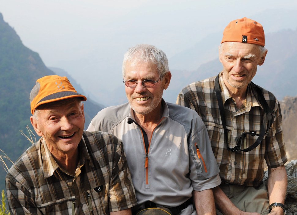 Ernst Forrer, Albin Schelbert und Hugo Weber in Nepal : (Copyright SRF) – Bild: SF