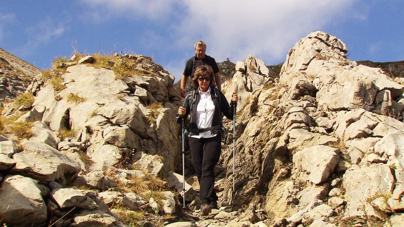 Weitwandern im Silvrettagebiet. – Bild: ORF
