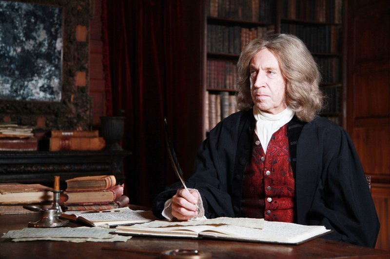 Isaac Newton (gespielt von Jonathan Hyde) – Bild: Geo Television Isaac Newton (gespielt von Jonathan Hyde) – Bild: Geo Television
