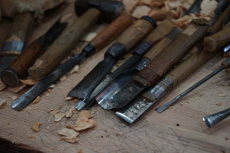 craftsman, craftsman, wood, chisels – Bild: CCO Creative Common.