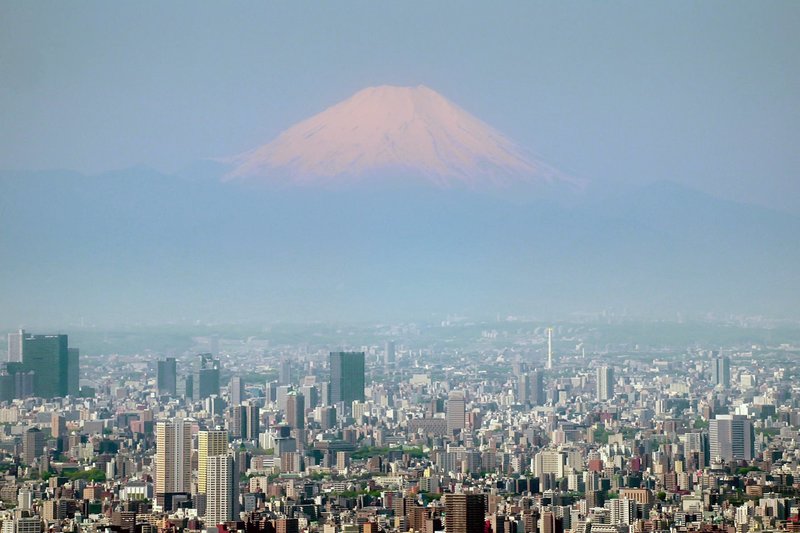 Japan von oben 02: Reise nach Tokio (Du pays de neige á Tokyo