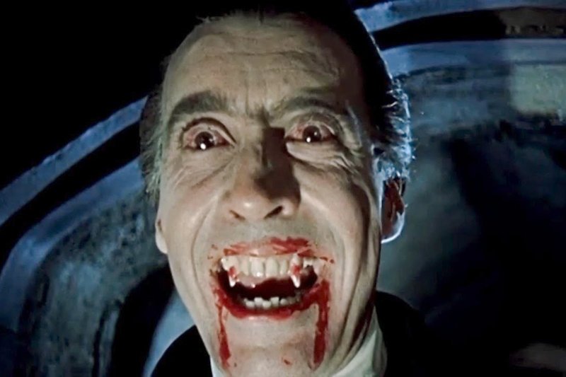Christopher Lee in “Dracula“ („Horror of Dracula“) aus dem Jahr 1958 – Bild: ARTE /​ © Hammer Films
