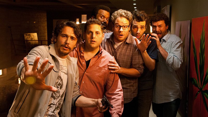 Das ist das Ende James Franco als James Franco, Jonah Hill als Jonah Hill , Craig Robinson als Craig Robinson, Seth Rogen als Seth Rogen, Jay Baruchel als Jay Baruchel, Danny McBride als Danny McBride SRF/2013 Columbia Pictures Industries, Inc. – Bild: SRF2 Das ist das Ende James Franco als James Franco, Jonah Hill als Jonah Hill , Craig Robinson als Craig Robinson, Seth Rogen als Seth Rogen, Jay Baruchel als Jay Baruchel, Danny McBride als Danny McBride SRF/2013 Columbia Pictures Industries, Inc. – Bild: SRF2