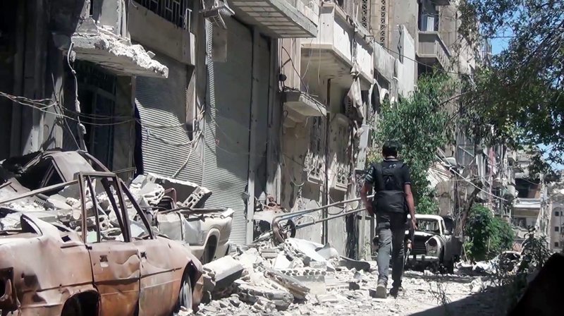 Leben in einer zerstören Stadt. – Bild: NDR/Sulaiman Tadmory Leben in einer zerstören Stadt. – Bild: NDR/Sulaiman Tadmory