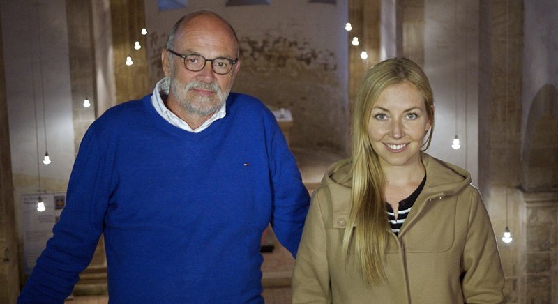 Sissy Metzschke und Gerd Lampe auf dem Tugendweg Preuss Filmproduktion Berlin. – Bild: MDR/Preuss Filmproduktion Sissy Metzschke und Gerd Lampe auf dem Tugendweg Preuss Filmproduktion Berlin. – Bild: MDR/Preuss Filmproduktion