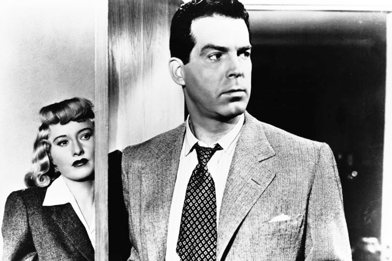 Phyllis (Barbara Stanwyck) und Walter (Fred MacMurray) haben gemeinsam einen Mord begangen, doch gemeinsam enden werden sie nicht… – Bild: ZDF /​ © 1944/​48 EMKA/​NBC Universal