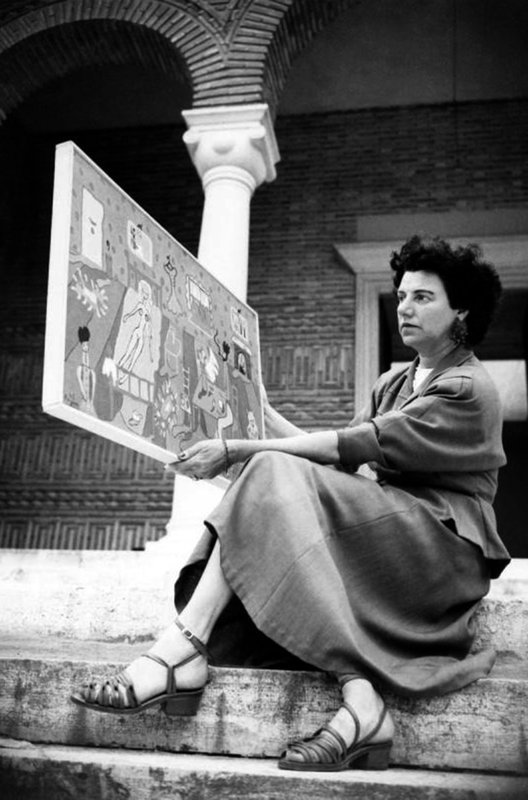 Als eine der wenigen Frauen des 20. Jahrhunderts schaffte es Peggy Guggenheim, als Mäzenin und bedeutende Kunstsammlerin in die Geschichte einzugehen. – Bild: arte