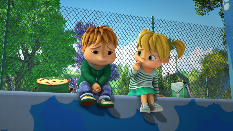 Alvinnn!!! und die Chipmunks S01E17a: Ein eigenes Zimmer (A Room Of One