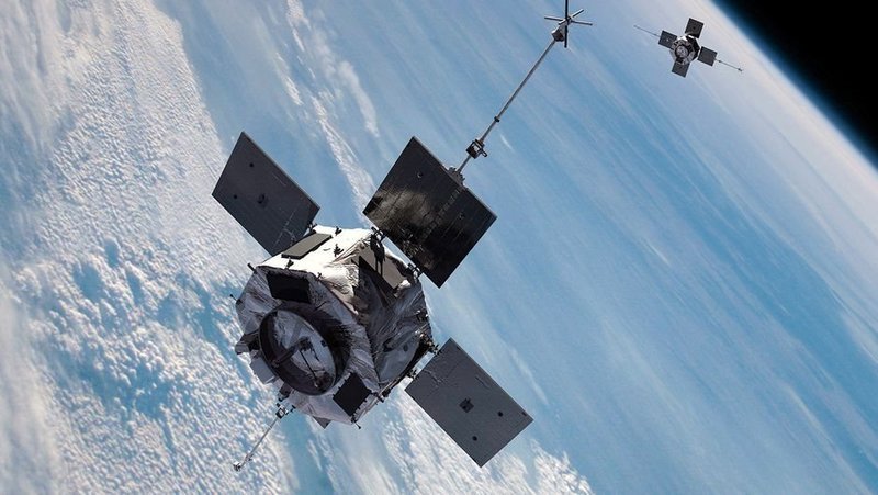 Im Weltall herrscht Alarmstufe Rot: Damit unsere hochfliegenden Träume nicht als Alptraum enden, muss dort oben dringend aufgeräumt werden … – Bild: / / NASA/ Johnson Space Center Im Weltall herrscht Alarmstufe Rot: Damit unsere hochfliegenden Träume nicht als Alptraum enden, muss dort oben dringend aufgeräumt werden … – Bild: / / NASA/ Johnson Space Center