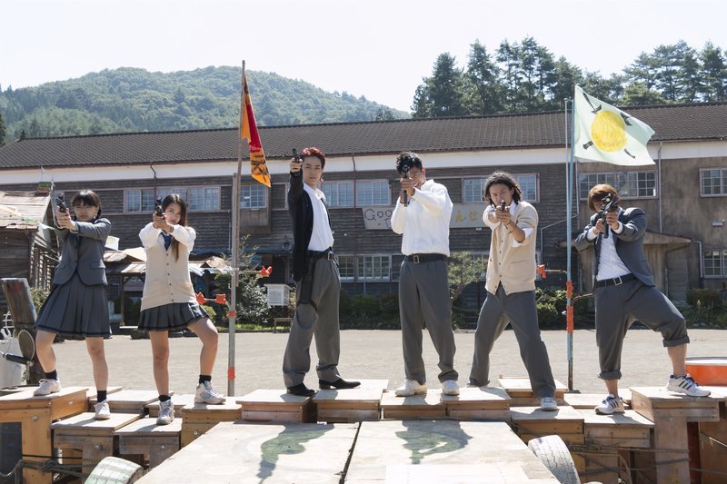 Assassination Classroom 1 : Bild Haswgawa Titi, Kenji Sugawara (II), Masaki Suda, Miku Uehara, Seika Taketomi – Bild: KINOWELT TV