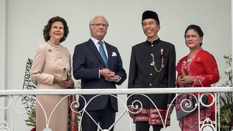 Beste Botschafter Schwedens: historischer Staatsbesuch in Indonesien. 2017 bereist das schwedische Königspaar das Land zum ersten Mal in offizieller Mission. – Bild: ZDF und Rikard Collsiöö.
