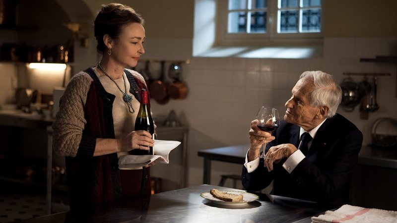 CAST: Jean d'Ormesson as Le Président, Catherine Frot as Hortense Laborie. – Bild: Wild Bunch / Thibault Grabherr CAST: Jean d'Ormesson as Le Président, Catherine Frot as Hortense Laborie. – Bild: Wild Bunch / Thibault Grabherr