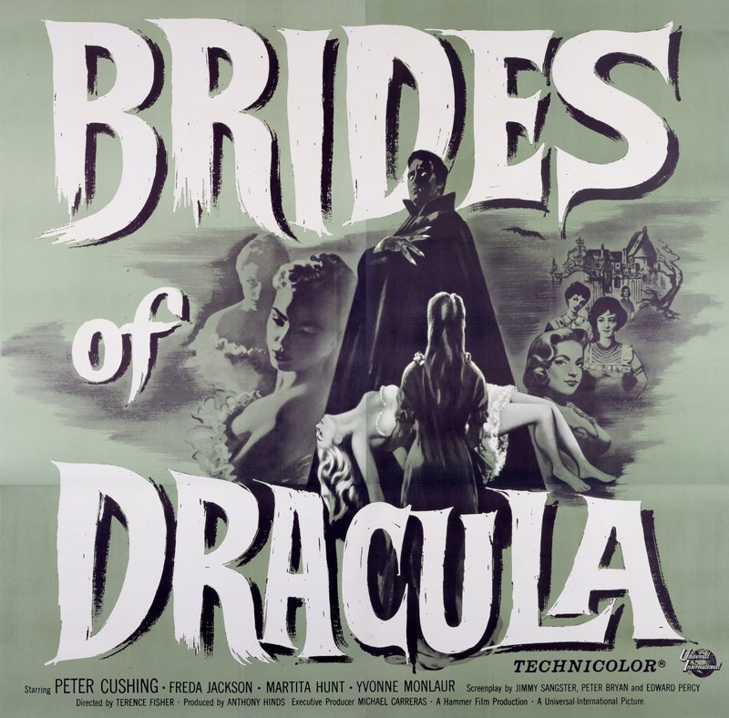DRACULA UND SEINE BRÄUTE – Plakat – Bild: 1960 Universal City Studios, Inc. Copyright Renewed. All Rights Reserved. Lizenzbild frei