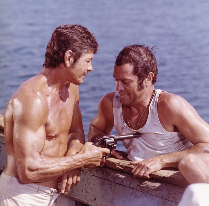 Zwei Kerle aus Granit – Bild: 1970, renewed 1998 Eugene H. Corman. All Rights Reserved. Lizenzbild frei