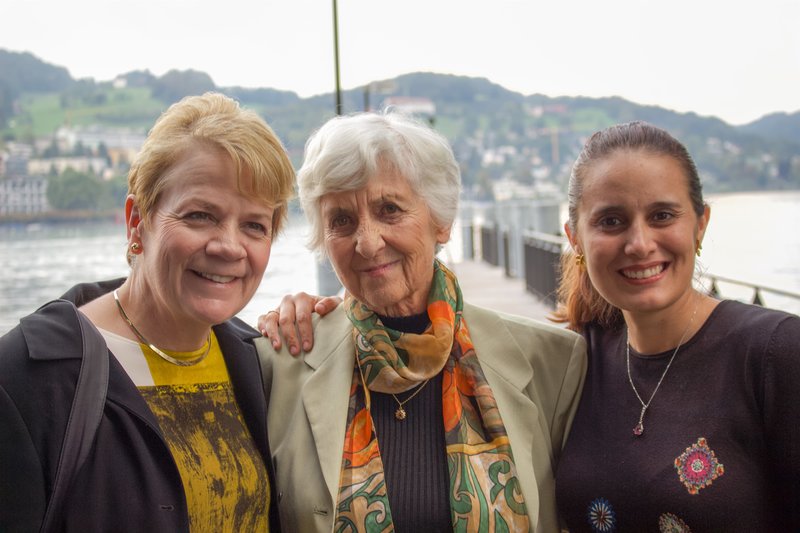 Die Dirigentin Marin Alsop – Bild: ORF/​Bernadette Wegenstein