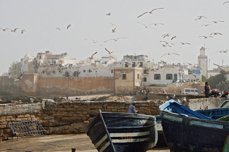 Marokkos Festungsstadt Essaouira am Atlantik. – Bild: ZDF und SWR/​Mouhcine El Ghomri.