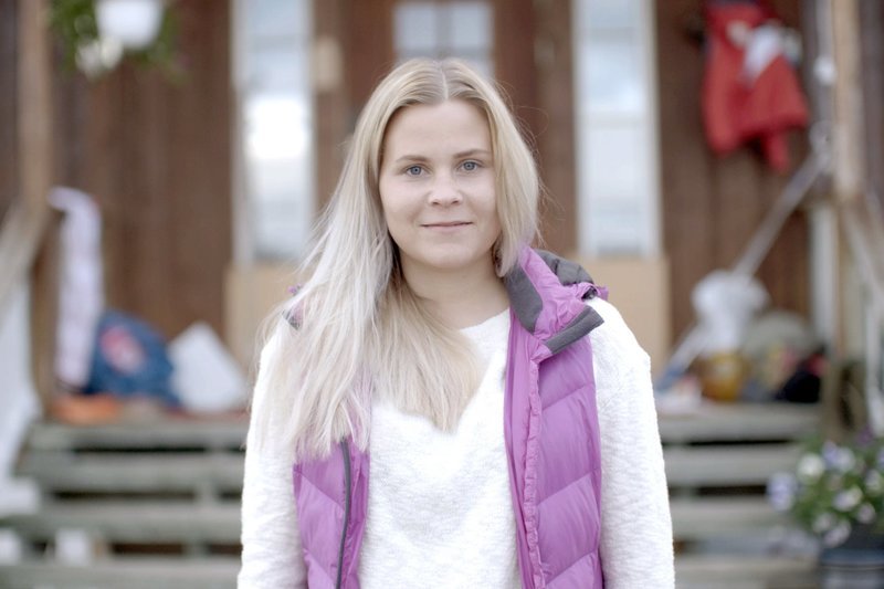 Die samische Rentierzüchterin Inga Biret Márjá Triumf aus der Region Kautokeino betont die mentale und körperliche Stärke, die Rentierzüchter mitbringen müssen. – Bild: ARTE France 