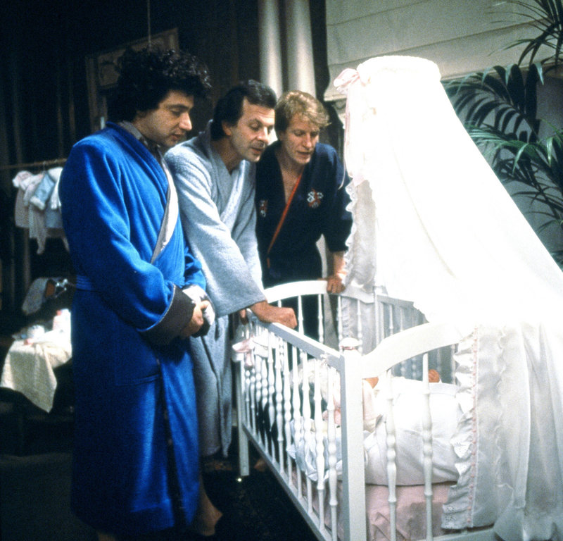 Drei Männer und ein Baby – Bild: 1990 Universal City Studios. All Rights Reserved. Lizenzbild frei
