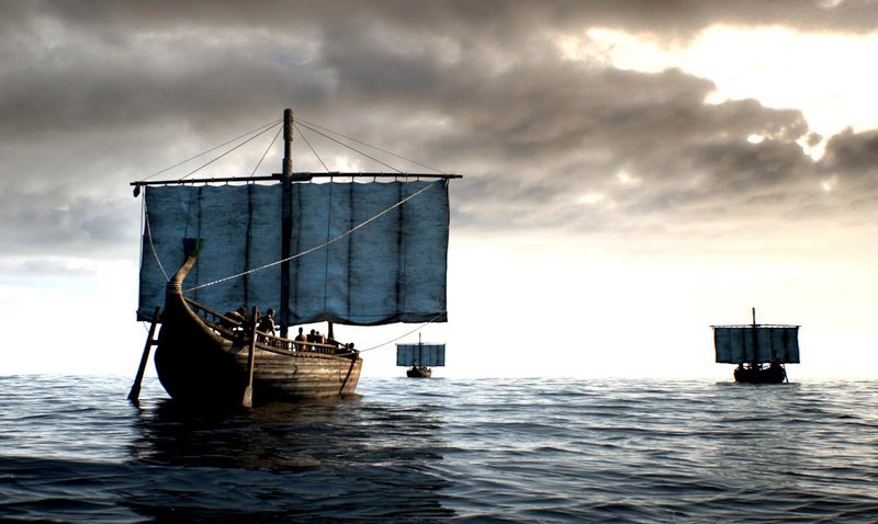 Die Hochseeflotte konnte theoretisch den Atlantik überqueren. – Bild: ZDF /​ © docstation/​Alexander Hein