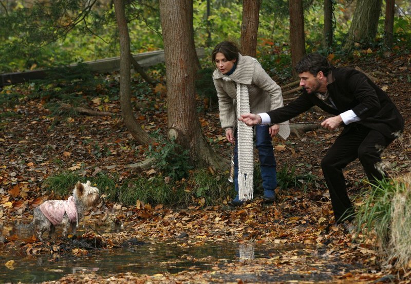 Lina (Julia Brendler) und Markus (Stephan Luca) müssen dem Hund eines wichtigen Sponsors das Leben retten. – Bild: SWR/​ARD Degeto/​Erika Hauri
