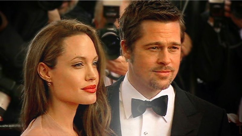 Brad Pitt und Angelina Jolie. – Bild: VOX /​ infoNetwork