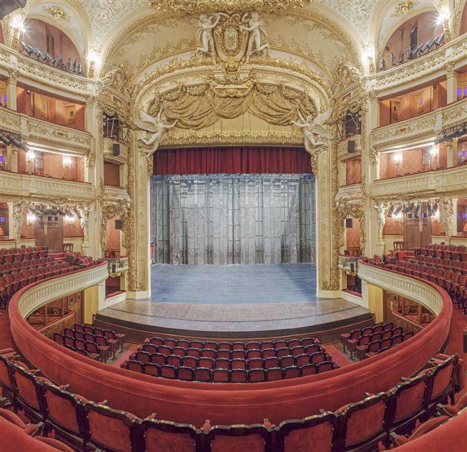 Die Salle Favart der Pariser Opéra Comique – Bild: ARTE France /​ © Alle Rechte vorbehalten
